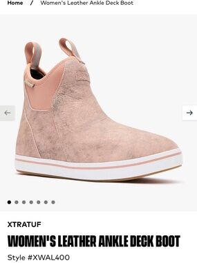 XTRATUF Women’s Leather Ankle Deck Boot